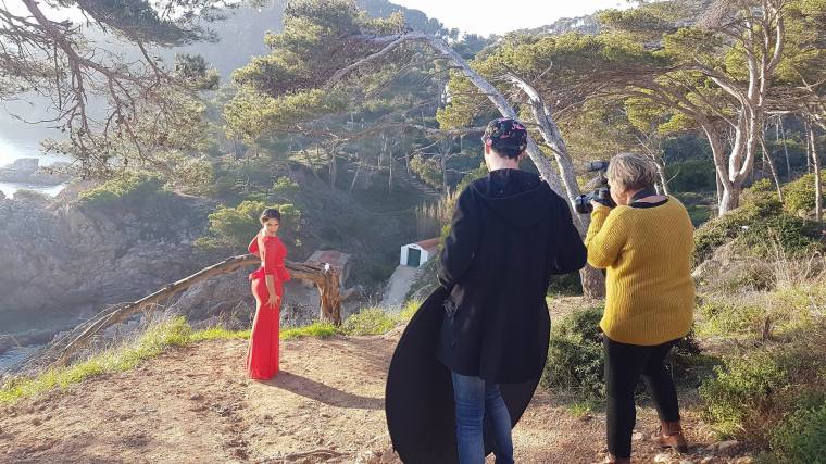 elegant fashion collaborative photoshoot